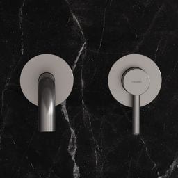 Omnires Y bateria umywalkowa podtynkowa nikiel Y1215HLNI