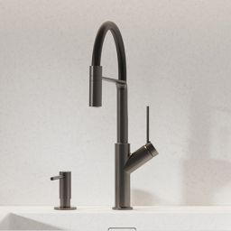 Omnires Vita bateria kuchenna stojąca grafit szczotkowany VI6350BLGR