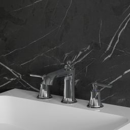 Omnires Armance bateria umywalkowa stojąca 3-otworowa chrom AM5214CR