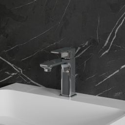 Omnires Apure bateria umywalkowa stojąca chrom AP2210CR