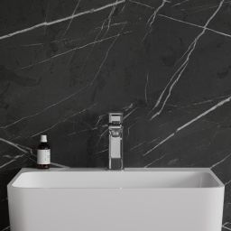 Omnires Apure bateria umywalkowa stojąca chrom AP2210CR