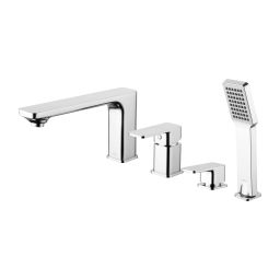 Omnires Apure bateria wannowo-prysznicowa 4-otworowa chrom AP2232CR