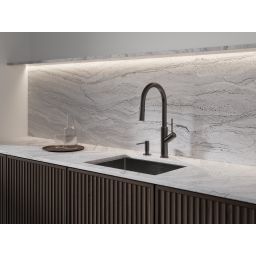 Omnires Bend bateria kuchenna stojąca grafit BE6455GR