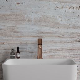 Omnires Contour bateria umywalkowa stojąca miedź szczotkowana CT8010CPB