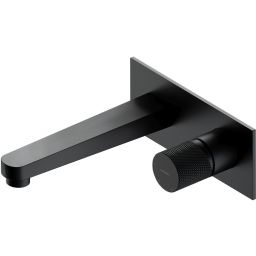 Outlet - Omnires Contour bateria umywalkowa podtynkowa antracyt CT8015AT