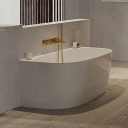 Omnires Contour bateria wannowo-prysznicowa podtynkowa złoty szczotkowany CT8037/1GLB