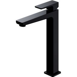 Omnires Parma bateria umywalkowa wysoka czarny mat PM7412BL