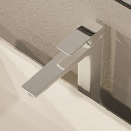 Omnires Parma bateria umywalkowa wysoka chrom/biały PM7412CRB