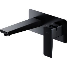 Omnires Parma bateria umywalkowa podtynkowa czarny mat PM7415BL