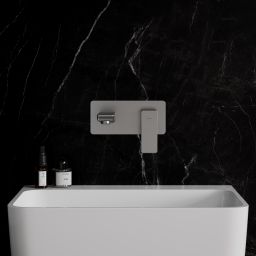 Omnires Parma bateria umywalkowa podtynkowa nikiel PM7415IN