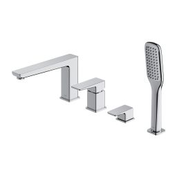 Omnires Parma bateria nawannowo-prysznicowa 4-otworowa chrom PM7432CR