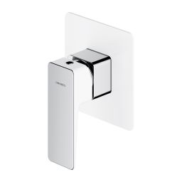 Omnires Parma bateria prysznicowa podtynkowa chrom/biały PM7445CRB