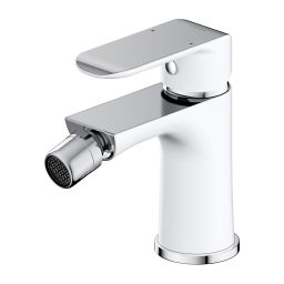 Omnires Sacramento bateria bidetowa stojąca chrom/biały SC2320CRB