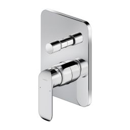 Omnires Sacramento bateria wannowo-prysznicowa podtynkowa chrom SC2335XCR