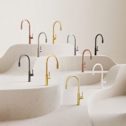 Omnires Switch bateria kuchenna stojąca z systemem do filtrowania wody miedź SW9057FD1CP