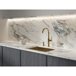 Omnires Tula bateria kuchenna stojąca mosiądz szczotkowany TL6050BSB