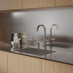 Omnires Tula bateria kuchenna stojąca nikiel szczotkowany TL6050NI