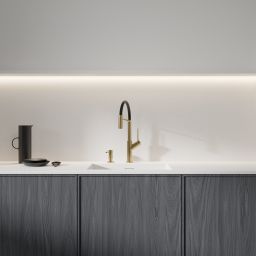 Omnires Vita bateria kuchenna stojąca mosiądz szczotkowany VI6350BLBSB