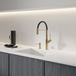 Omnires Vita bateria kuchenna stojąca mosiądz szczotkowany VI6350BLBSB