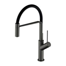 Omnires Vita bateria kuchenna stojąca grafit szczotkowany VI6350BLGR