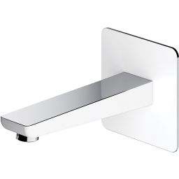 Omnires Parma wylewka do baterii chrom/biały WDPARMACRB