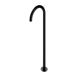 Omnires Y wylewka do baterii wannowej czarna WWYBL