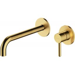 Omnires Y bateria umywalkowa podtynkowa mosiądz szczotkowany Y1215HLBSB