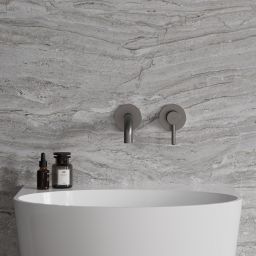 Omnires Y bateria umywalkowa podtynkowa grafit Y1215HLGR