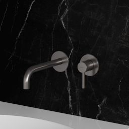 Omnires Y bateria umywalkowa podtynkowa nikiel Y1215HLNI