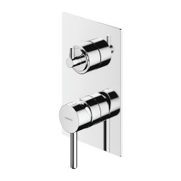 Omnires Y bateria wannowo-prysznicowa podtynkowa chrom Y1237/KCR