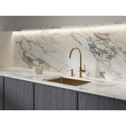 Omnires Y bateria kuchenna stojąca mosiądz szczotkowany Y1251BSB