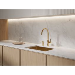 Omnires Y bateria kuchenna stojąca złoty szczotkowany Y1251GLB