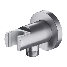 Omnires przyłącze kątowe z uchwytem nikiel 8873NI