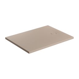 Omnires Aquarock brodzik prostokątny z maskownicą 120x80 cm dune beige mat AQUAROCK80-120DB