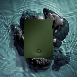 Omnires Aquarock brodzik prostokątny z maskownicą 100x90 cm olive mat AQUAROCK90-100OL