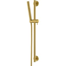 Omnires Y zestaw prysznicowy ścienny złoty szczotkowany MICROPHONE-SGLB