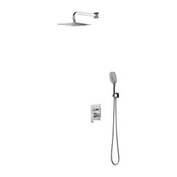 Omnires Sacramento zestaw prysznicowy podtynkowy z deszczownicą chrom SYSSC10XCR