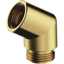 Omnires kolanko słuchawki prysznicowej mosiądz szczotkowany T87BSB