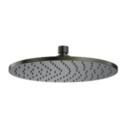 Omnires SlimLine deszczownica 25x25 cm okrągła antracyt WG125CAT