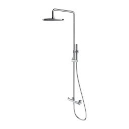 Omnires Y zestaw prysznicowy ścienny z deszczownicą chrom Y1244MCR