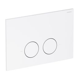 Omnires Strongframe + Minimal stelaż podtynkowy z przyciskiem spłukującym biały mat do miski WC wiszącej STFWC1MRWM