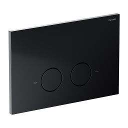 Omnires Eco Flush Set stelaż podtynkowy z przyciskiem spłukującym do miski WC wiszącej STFWCECO1R45-RBLM