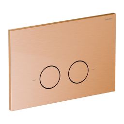 Omnires Eco Flush Set stelaż podtynkowy z przyciskiem spłukującym do miski WC wiszącej STFWCECO1R45-RCPB