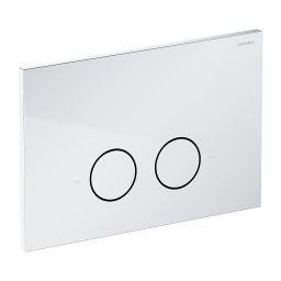 Omnires Eco Flush Set stelaż podtynkowy z przyciskiem spłukującym do miski WC wiszącej STFWCECO1R45-RCR
