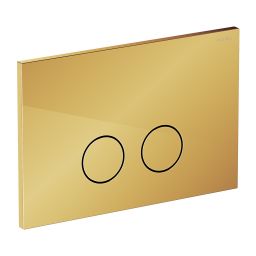 Omnires Eco Flush Set stelaż podtynkowy z przyciskiem spłukującym do miski WC wiszącej STFWCECO1R45-RGL