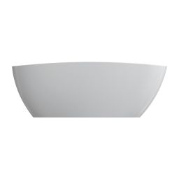 Omnires M+ Barcelona wanna 156x71 cm wolnostojąca owalna biały połysk BARCELONA156BP