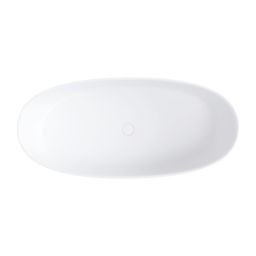 Omnires Neo M+ wanna wolnostojąca 158x72 cm owalna biały mat NEO158WWBM
