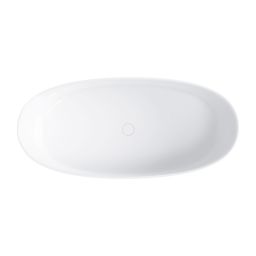 Omnires Neo M+ wanna wolnostojąca 158x72 cm owalna biała NEO158WWBP