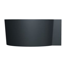 Omnires Ovo M+ wanna narożna 120x120 cm black lava mat OVO120WNBLV