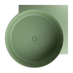 Omnires Ovo M+ wanna narożna 120x120 cm olive mat OVO120WNOL